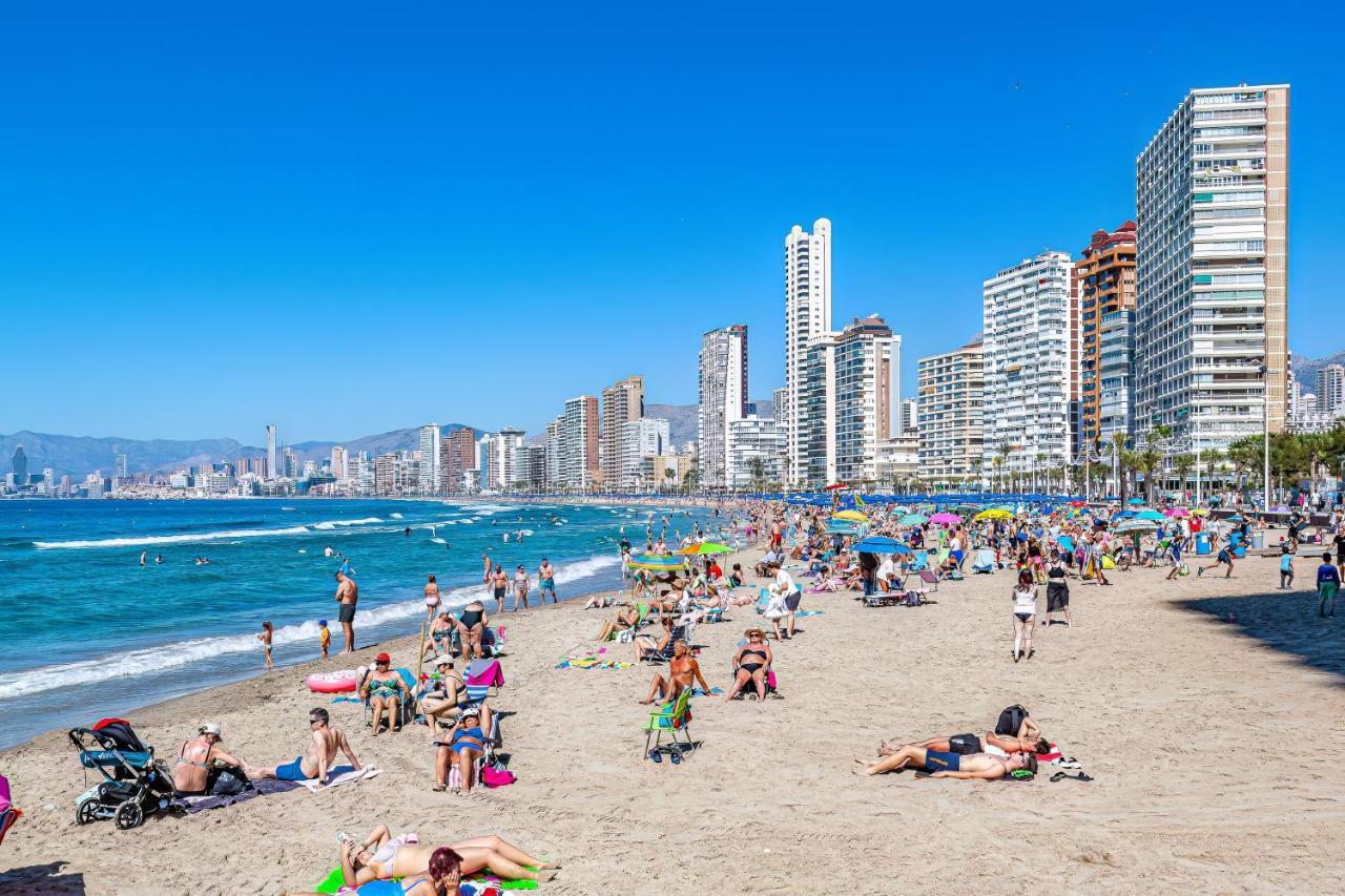 Gemelos Sea Front Apartment Benidorm Exterior foto